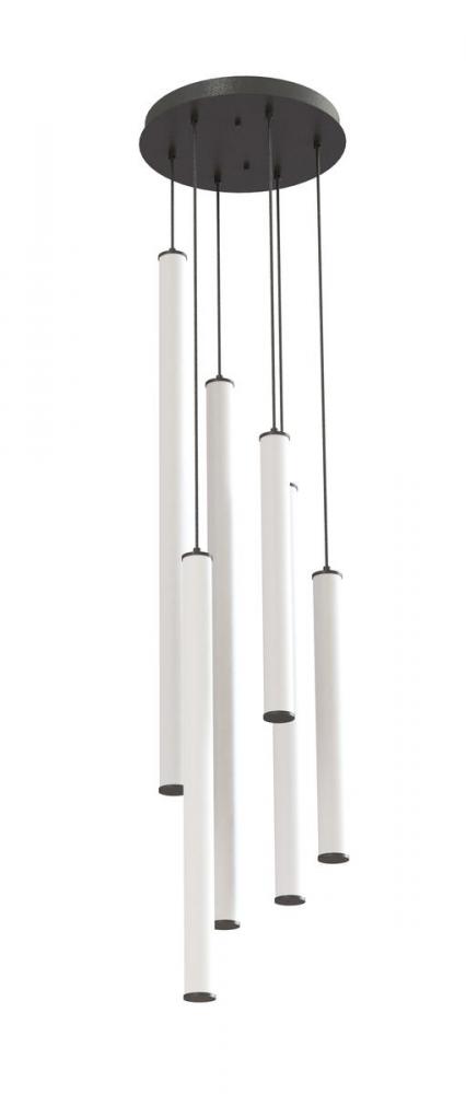 Caden 6 Light LED Round Pendant