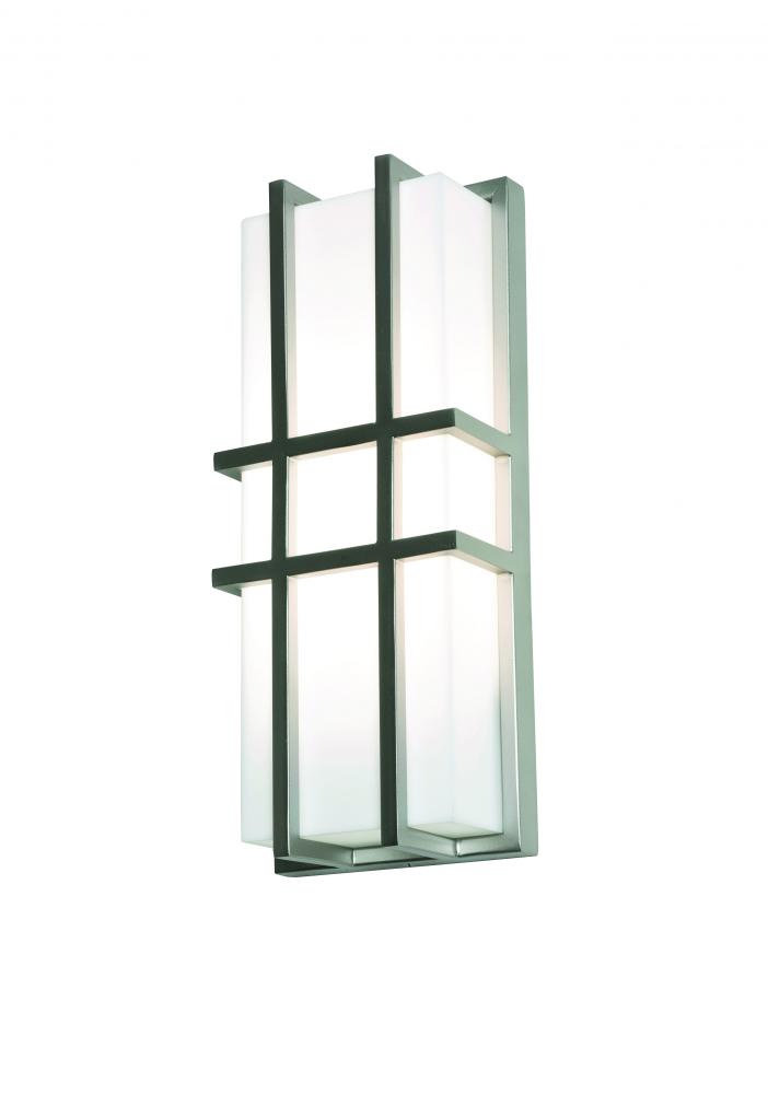 Lambert 14'' LED Sconce - 17W 120-277V - Satin Nickel