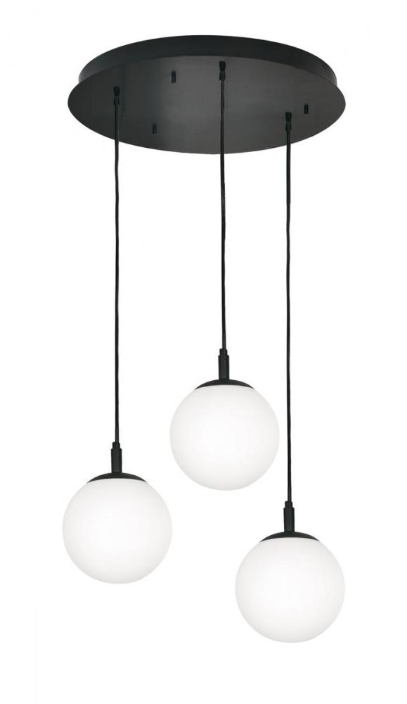 Loretto 3 Light Round Pendant