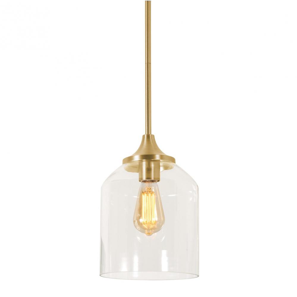 William 8'' Pendant Medium Base SB