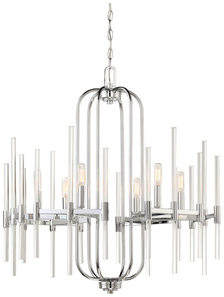 Pillar - 6 Light Chandelier