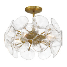 Minka-Lavery 3654-695 - 4 LT SEMI FLUSH MOUNT