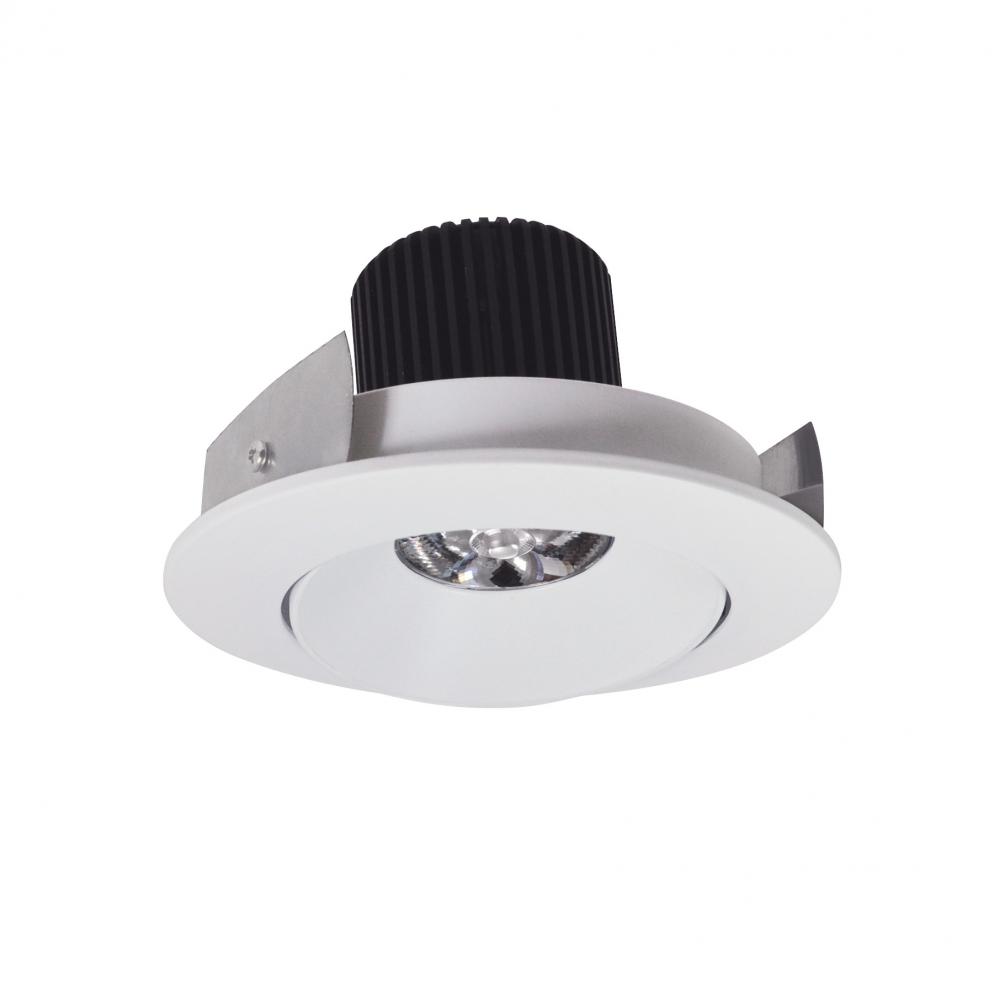 4" Iolite LED Round Adjustable Cone Reflector, 10-Degree Optic, 800lm / 12W, 2700K, Matte Powder