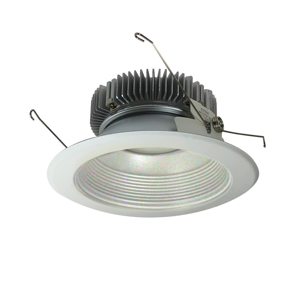 6" Cobalt Dedicated High Lumen Baffle, 1500lm, Comfort Dim, White Baffle / White Flange