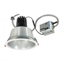 Nora NCR3-81L335FC01DMPW - 8" Sapphire III Retrofit, Diffused Clear Reflector/Matte Powder White Flange, 120V; 0-10V