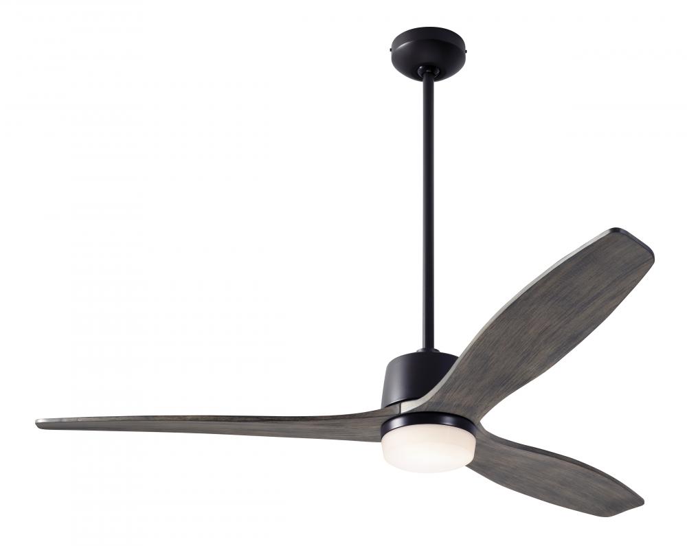 Arbor DC Fan; Dark Bronze Finish; 54" Graywash Blades; 17W LED; Remote Control