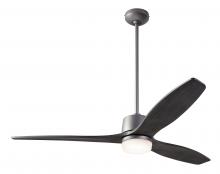 Modern Fan Co. ARB-GT-54-EB-870-WC - Arbor DC Fan; Graphite Finish; 54" Ebony Blades; 17W LED; Wall Control