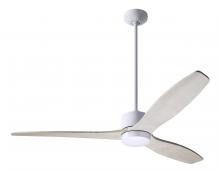 Modern Fan Co. ARB-GW-54-WW-NL-RC - Arbor DC Fan; Gloss White Finish; 54" Whitewash Blades; No Light; Remote Control