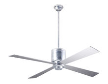 Modern Fan Co. LAP-GV-50-NK-NL-002 - Lapa Fan; Galvanized Finish; 50" Nickel Blades; No Light; Fan Speed and Light Control (3-wire)