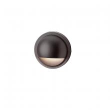 Kichler 15764AZT27R - 12V LED 2700K Half Moon Deck Light Textured Architectural Bronze