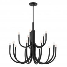 Kichler 52552BK - Chandelier 15Lt