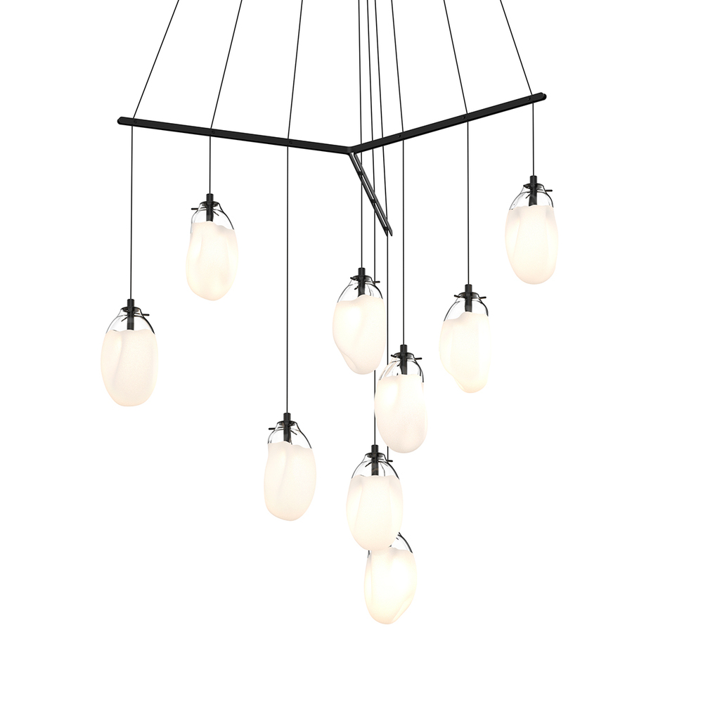 9-Light Tri-Spreader LED Pendant