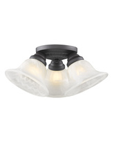 Livex Lighting 1529-07 - 3 Light Bronze Ceiling Mount