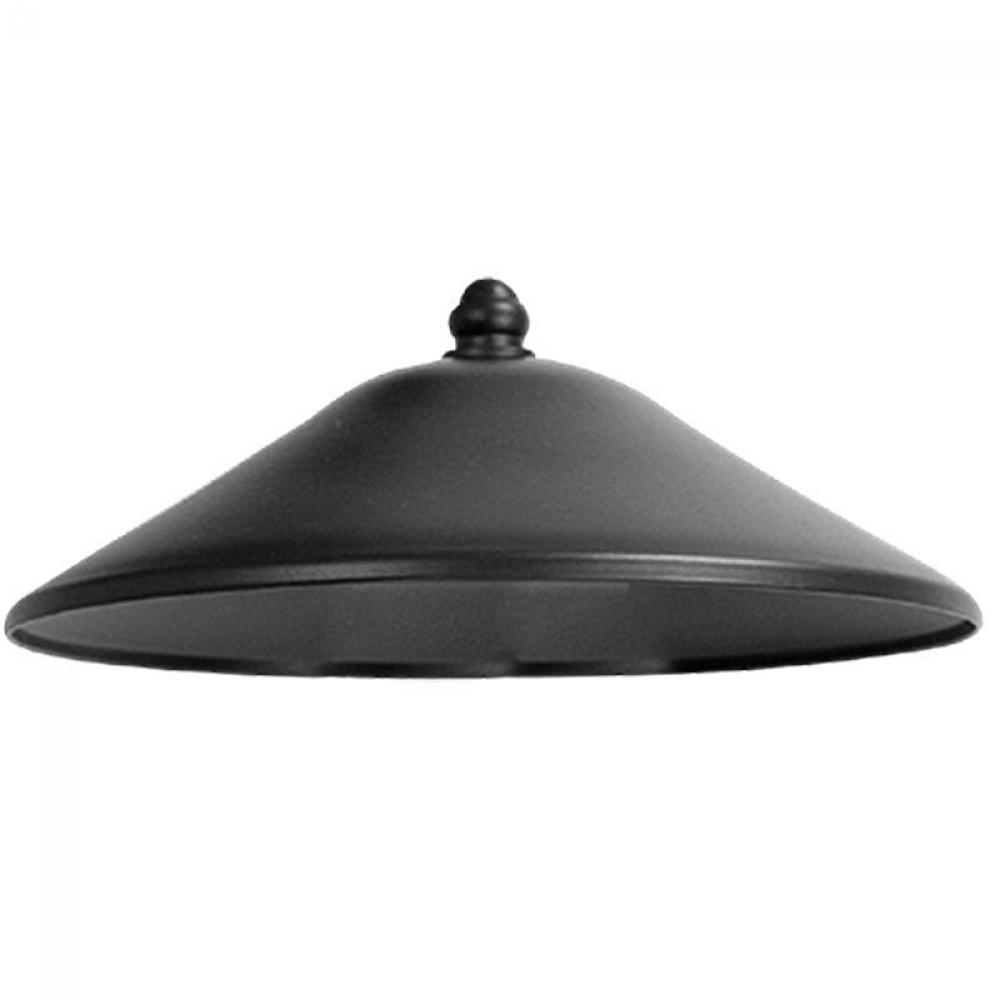 MODEL 21 ALUMINUM PATH LIGHT CAP, BLACK