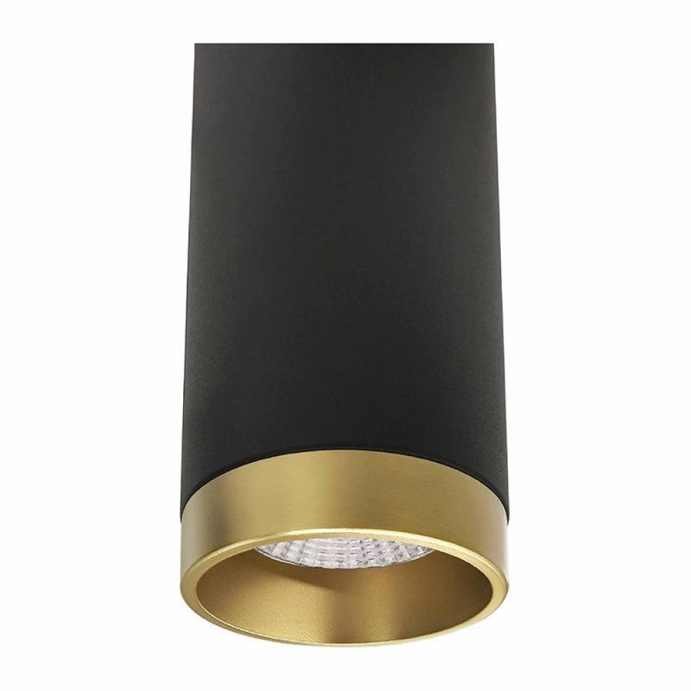 8" CEILING MOUNT CYLINDER TRIM, ANODIZED GOLD