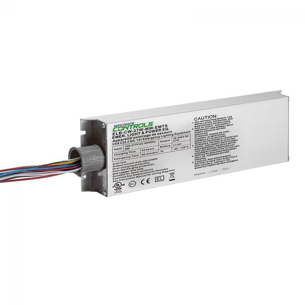 COLD-WEATHER LED EMERGENCY BACKUP 27W MULTI-VOLTAGE INTERNAL