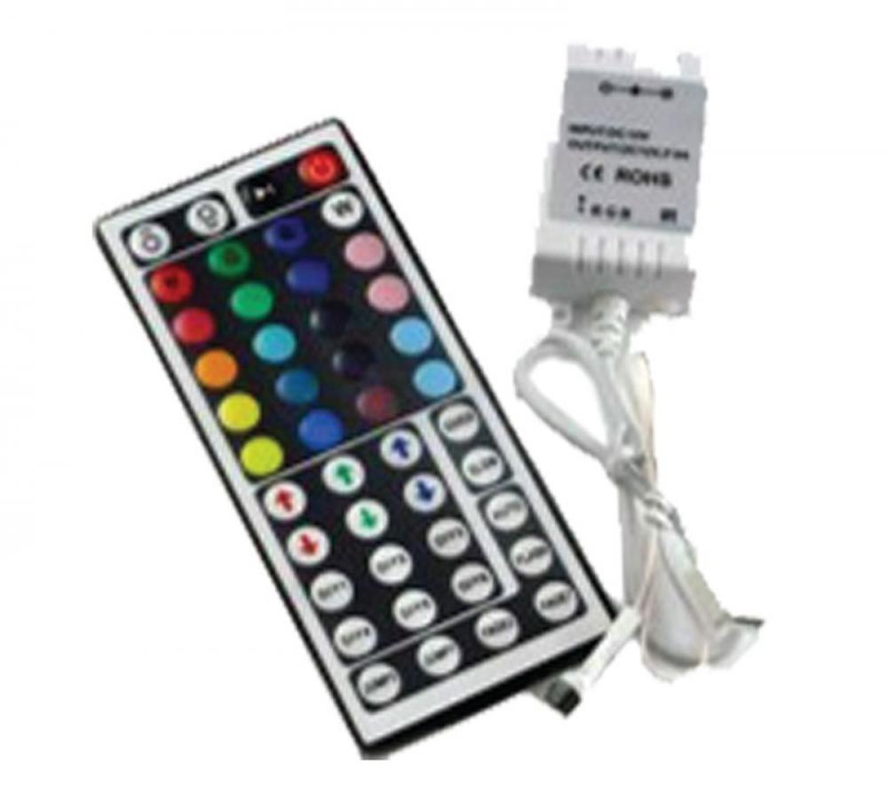 RGB Controller, 44K Remote 30FT, 12V-72W Max, 24V-144W Max ..