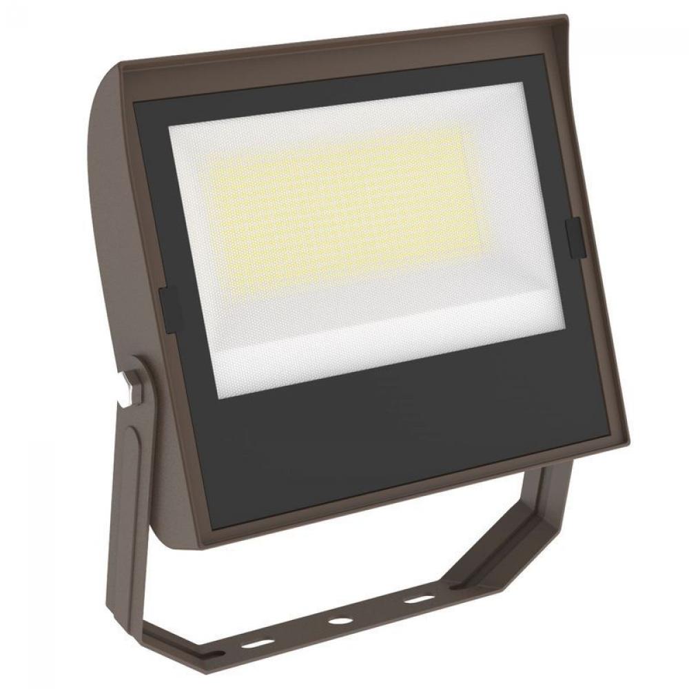 BUILDER SERIES FLOOD LIGHT ADJUST 50/80/100W TUNE 30/40/50K 140LM/W PHOTOCELL, U BRACKET