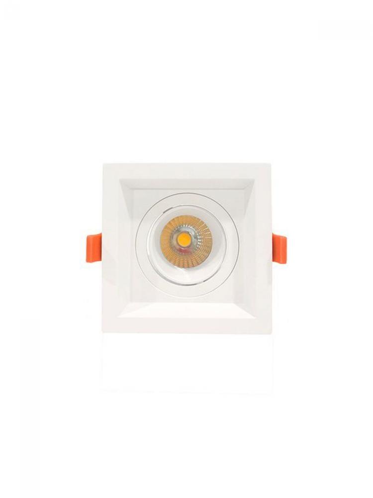 LED RECESSED LIGHT WITH 1 SLOT WHITE TRIM
