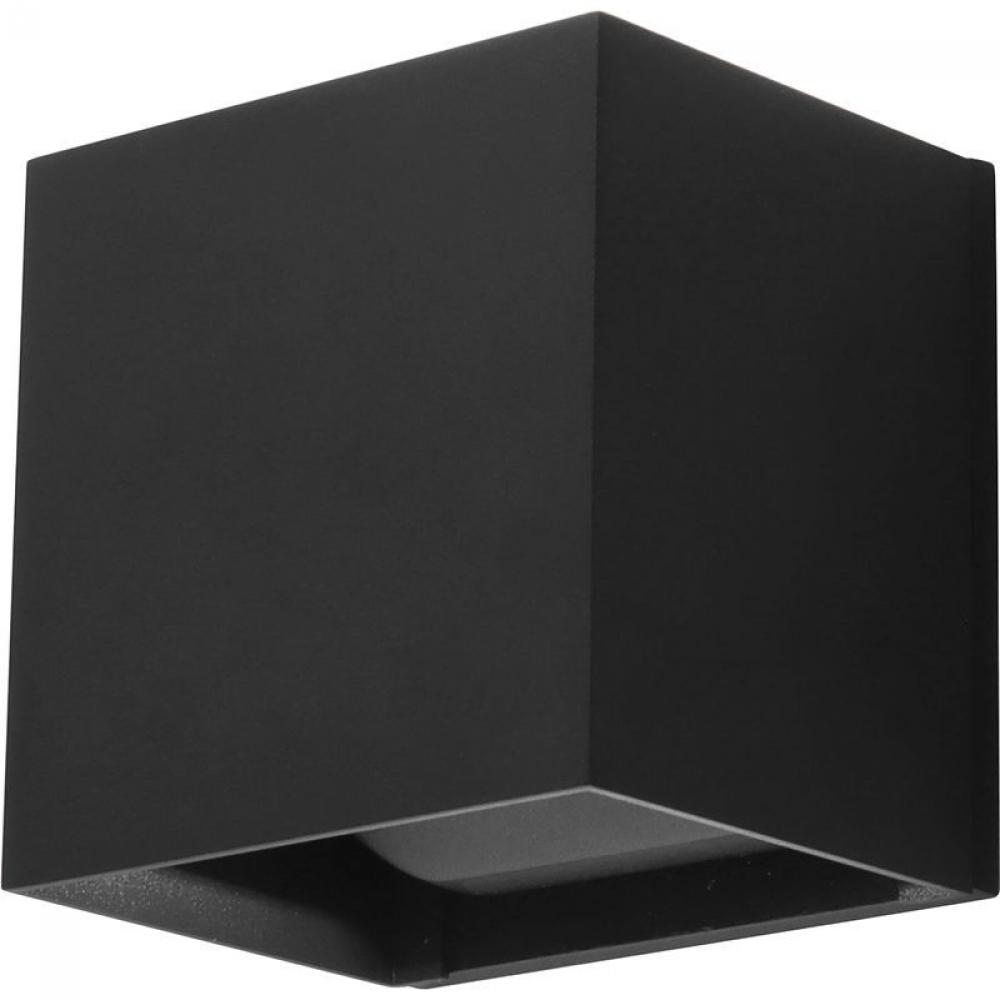 OUTDOOR CUBE LIGHT WITH BEAM-ANGLE FINS 15W 600LM 5CCT DIM, BLACK