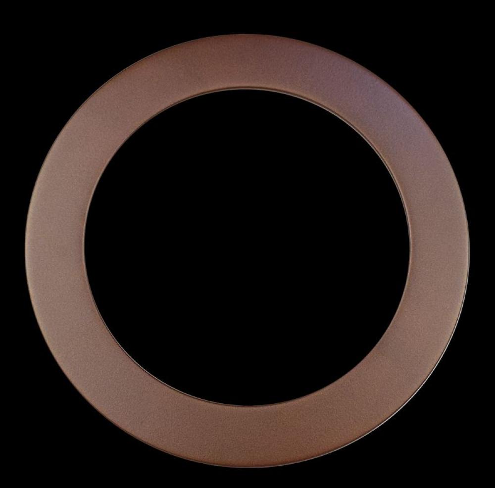 6 INCH ROUND TRIM FOR RSL6 SERIES. OIL-RUBBED BRONZE