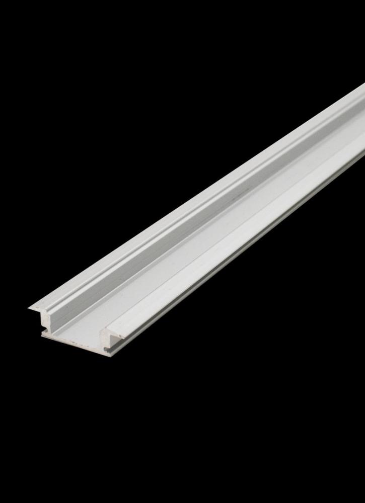SHALLOW RECESSED MOUNT CHANNEL, 47" FOR LED RIBBON, 1.20" WIDE, 0.40" DEEP