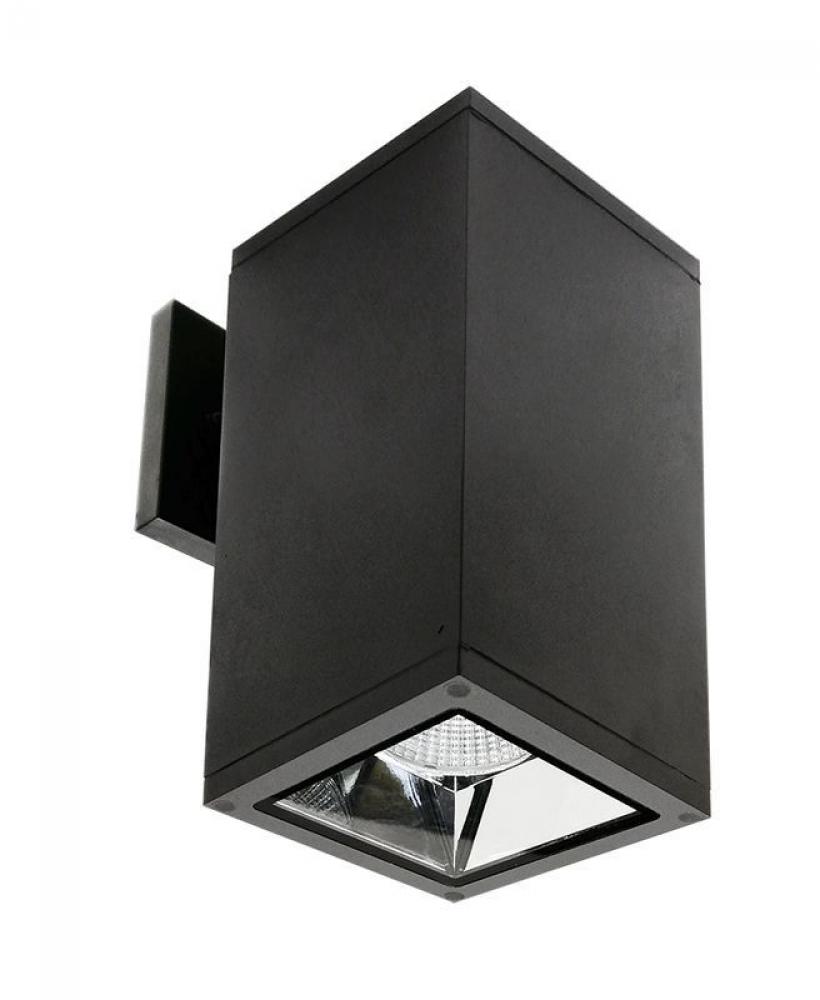 5in SQ WALL CYL. DOWN LIGHT 20W 30K/40K/50K DUAL DIM. - BLACK