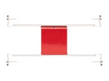 Westgate MFG C1 ICF4SJBB - 4" SQ IC AIRTIGHT FIRE-RATED RED JUNCTION BOX, 2-3/8in DEEP, WITH HANGER BARS (24 pack)