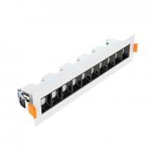 Westgate MFG C1 LDLS-12-MCT5 - SNAP-IN 12in 12-HEAD OPTIC LINEAR LIGHT 18W 1200LM SELECT 5CCT CR90 45-DEGREE DIM