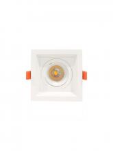 Westgate MFG C1 LRD-10W-35K-WTM1-WH - LED RECESSED LIGHT WITH 1 SLOT WHITE TRIM