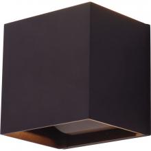 Westgate MFG C1 LRS-Q-MCT5-BR - OUTDOOR CUBE LIGHT WITH BEAM-ANGLE FINS 15W 600LM 5CCT DIM, BRONZE