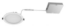 Westgate MFG C1 RSLC8-BF-MCT5 - 120/277V 8in BAFFLE ROUND SLIM PANEL LIGHT, 1900LM 5CCT, 90 CRI, 0-10V, ETL ES JA8