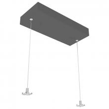 Westgate MFG C1 SCL-CSR-12FT - ADJ. 12FT RECTANGULAR CANOPY WITH TWO AIRCRAFT CABLES FOR LINEAR FIXTURES UP TO 6FT LONG