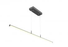 Westgate MFG C1 SDTL-4FT-20-30W-MCTP-BK - 4FT LINEAR TUBE DECORATIVE SUSP. LIGHT TUNABLE 20-30W 30/35/40K BLACK