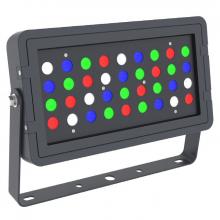 Westgate MFG C1 TC-FLS-96W-RGBW-BT-BK - K 96W RGBW Black Square Flood Light