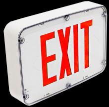 Westgate MFG C1 XTN4X-1RW - NEMA 4X RATED LED EXIT SIGN, SINGLE FACE, RED WHITE