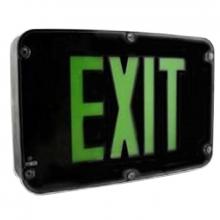 Westgate MFG C1 XTN4X-2GB - NEMA 4X RATED LED EXIT SIGN, DOUBLE FACE, GREEN BLACK