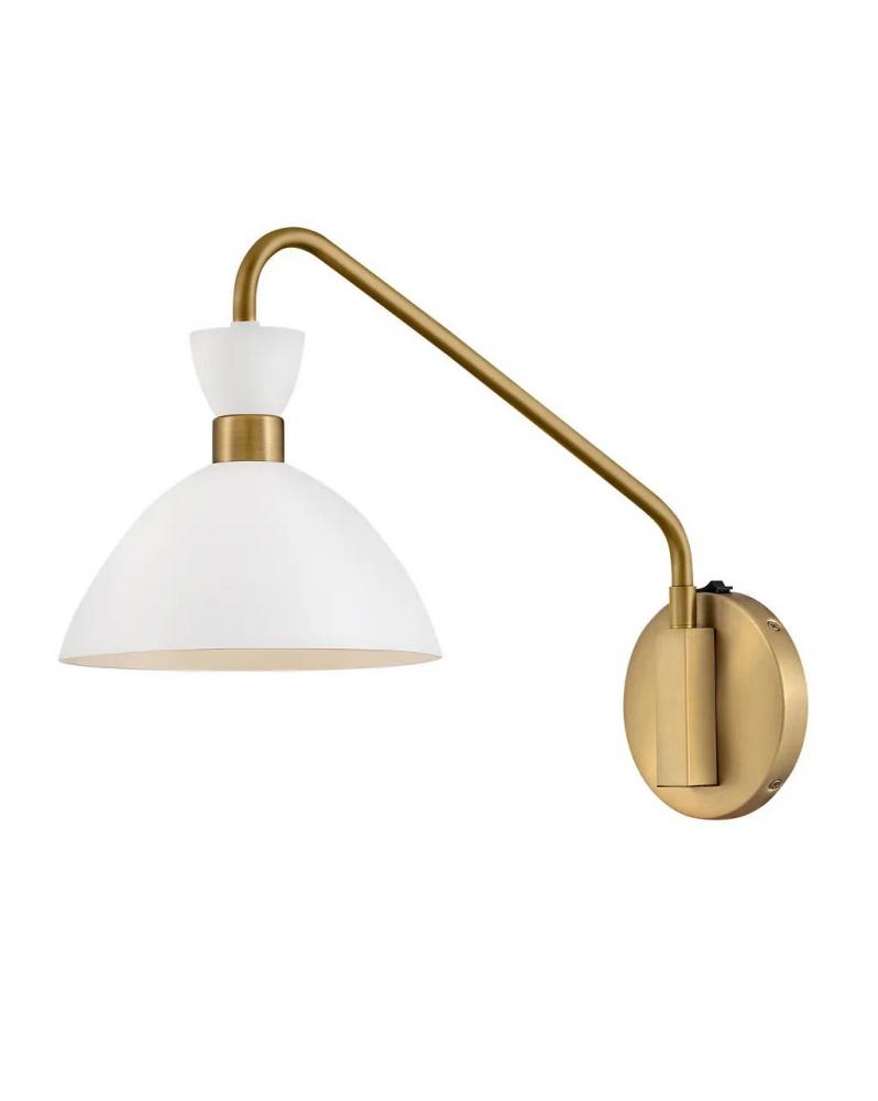 Medium Single Light Plug-in Sconce