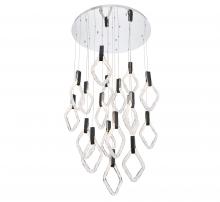 Lib & Co. US 10104-01 - Catania, 18 Light Round LED Chandelier, Chrome