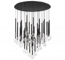 Lib & Co. US 10148-02 - Positano, 44 Light Round LED Chandelier, Matte Black