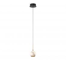 Lib & Co. US 10202-02 - Baveno, 1 Light LED Pendant, Matte Black