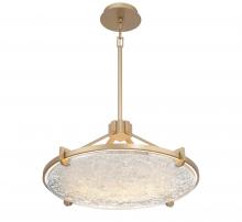 Lib & Co. US 12102-014 - Raffinato, Large LED Chandelier, Brushed Gold