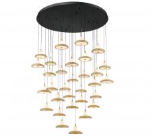 Lib & Co. US 12256-02 - Mantova, 31 Light Round LED Chandelier, Matte Black