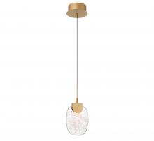 Lib & Co. US 12287-030 - Castelo, 1 Light LED Pendant, Painted Antique Brass