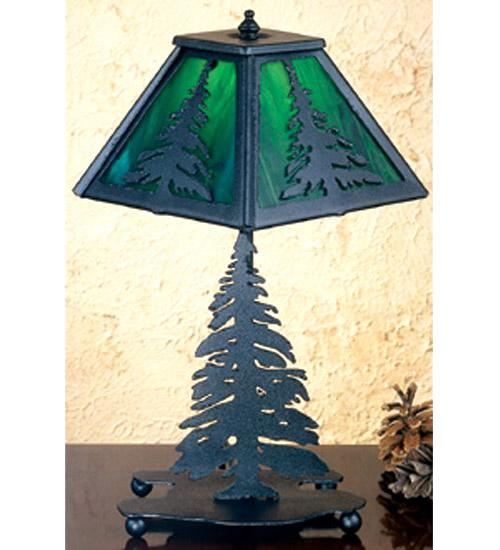 21"H Tall Pines Table Lamp