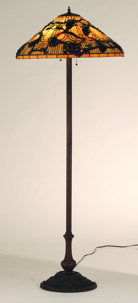 64" High Jeweled Grape Floor Lamp