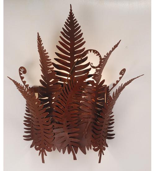 20" Wide Fern Wall Sconce