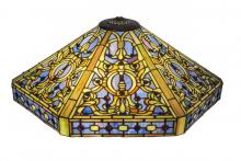 Meyda Blue 10116 - 26" Wide Tiffany Elizabethan Shade