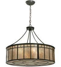 Meyda Blue 112438 - 24"W Glendale Mission Inverted Pendant