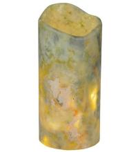 Meyda Blue 121495 - 3.5"W Cylindre Light Green Jadestone Shade